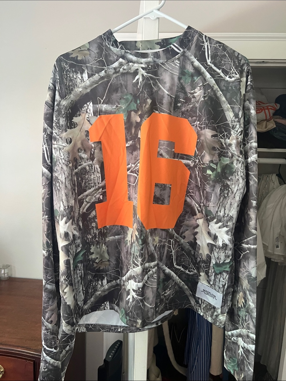Tennessee Vols Peyton Manning Camo Long Sleeve Shirt #16